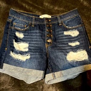 Mudd Youth Distressed Jean short size 9